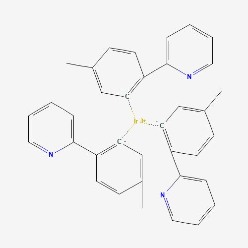 800394-58-5 Tris[2-(p-tolyl)pyridine]iridium(III) chemical structure