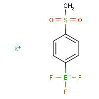 850623-40-4 Potassium (4-methylsulphonylphenyl)trifluoroborate chemical structure