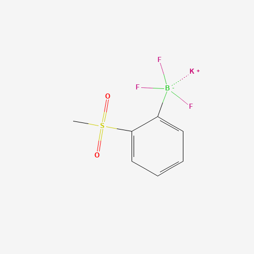850623-65-3 Potassium (2-methysulphonylphenyl)trifluoroborate chemical structure