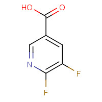851386-33-9 5,6-difluoronicotinic acid chemical structure