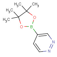 863422-41-7 4-(4,4,5,5-tetramethyl-1,3,2-dioxaborolan-2-yl)pyridazine chemical structure