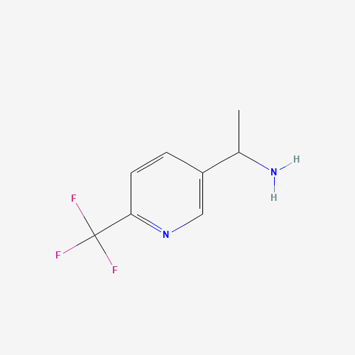 886364-82-5 (1-[6-(TRIFLUOROMETHYL)PYRIDIN-3-YL]ETHYL)AMINE chemical structure