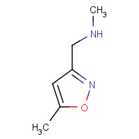 886851-25-8 N-methyl-1-(5-methylisoxazol-3-yl)methanamine chemical structure