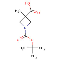 887591-62-0 1-(tert-Butoxycarbonyl)-3-methylazetidine-3-carboxylic acid chemical structure