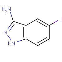 88805-76-9 3-Amino-5-iodo-1H-indazole chemical structure