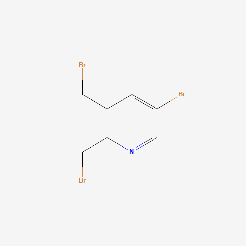 905273-34-9 5-BroMo-2,3-bis-broMoMethyl-pyridine chemical structure