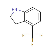 905274-07-9 4-(TRIFLUOROMETHYL)INDOLINE chemical structure