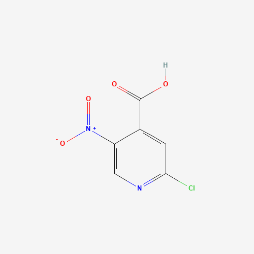 907545-47-5 2-chloro-5-nitroisonicotinic acid chemical structure