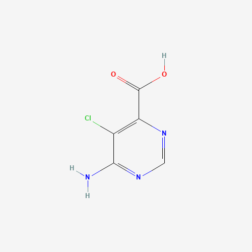 914916-98-6 6-Amino-5-chloro-4-pyrimidinecarboxylic acid chemical structure