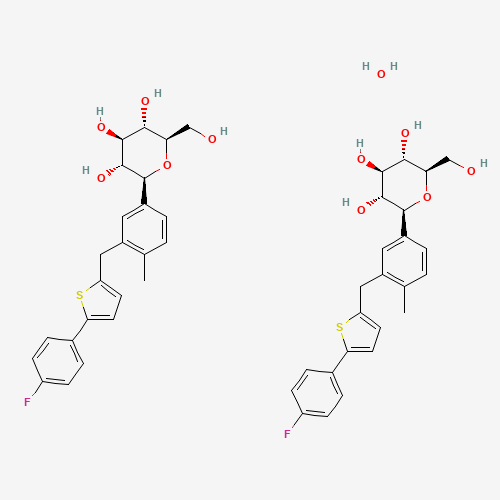 928672-86-0 Canagliflozin Hemihydrate chemical structure