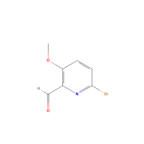 945954-95-0 6-Bromo-3-methoxypicolinaldehyde chemical structure