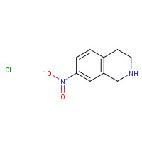 99365-69-2 7-Nitro-1,2,3,4-tetrahydroisoquinoline Hydrochloride chemical structure