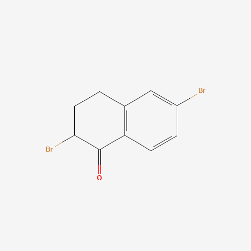 99657-23-5 2,6-Dibromo-3,4-dihydronaphthalen-1(2H)-one chemical structure