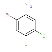 85462-59-5 2-Bromo-5-chloro-4-fluoroaniline chemical structure