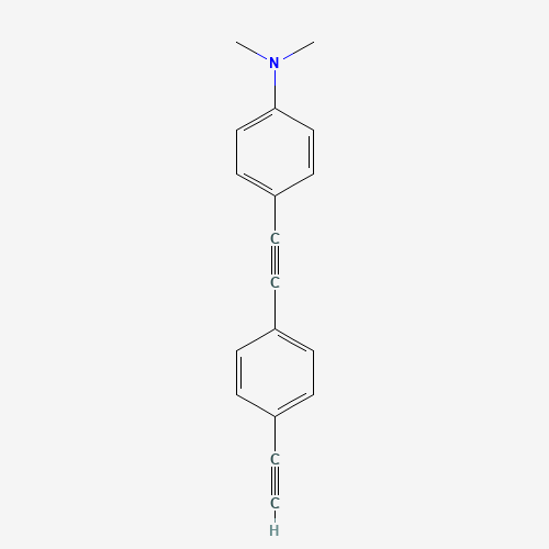 778593-53-6 4-((4-Ethynylphenyl)ethynyl)-N,N-dimethylaniline chemical structure