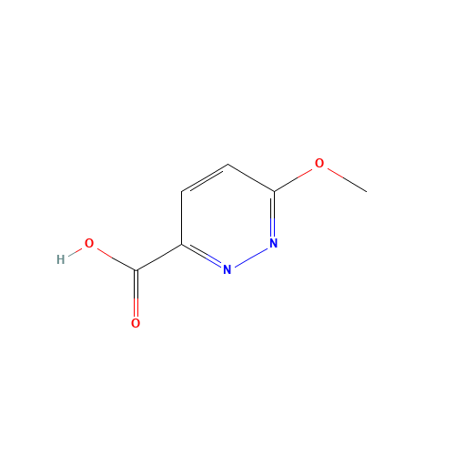 56434-28-7 6-Methoxypyridazine-3-carboxylic acid chemical structure