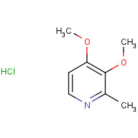 1210824-88-6 3,4-dimethoxy-2-methylpyridine;hydrochloride chemical structure
