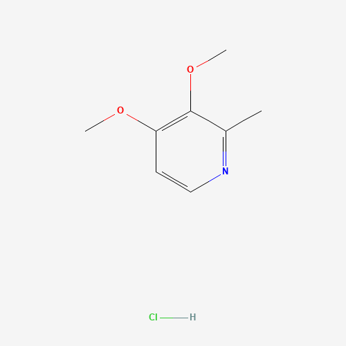 1210824-88-6 3,4-dimethoxy-2-methylpyridine;hydrochloride chemical structure