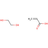 26570-48-9 ethane-1,2-diol;prop-2-enoic acid chemical structure