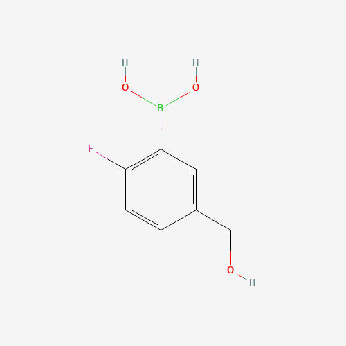 1072952-25-0 2-FLUORO-5-HYDROXYMETHYLPHENYLBORONIC ACID chemical structure