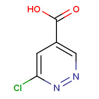 1256794-24-7 6-chloropyridazine-4-carboxylic acid chemical structure