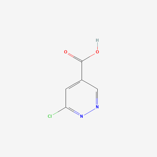 1256794-24-7 6-chloropyridazine-4-carboxylic acid chemical structure