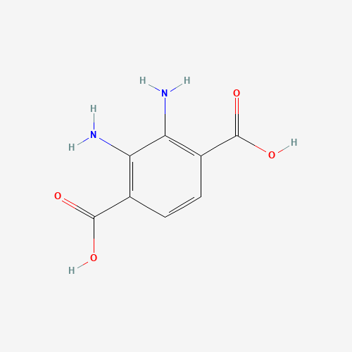 89977-09-3 2,3-diaminoterephthalic acid chemical structure
