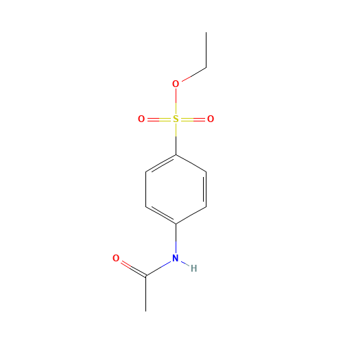 6034-55-5 N-acetyl-sulfanilic acid ethyl ester chemical structure
