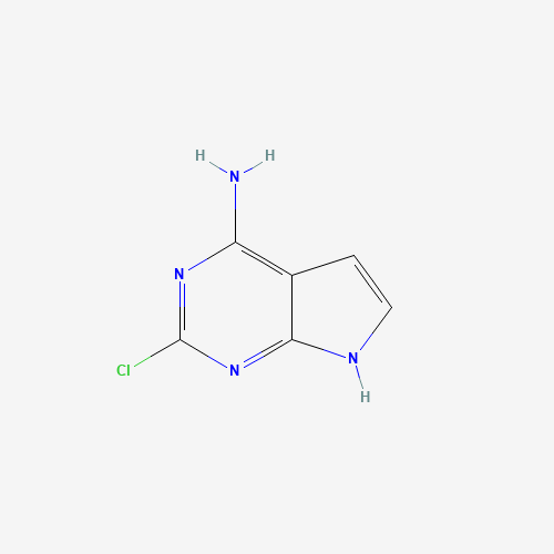 1192711-88-8 2-chloro-7H-pyrrolo[2,3-d]pyrimidin-4-amine chemical structure