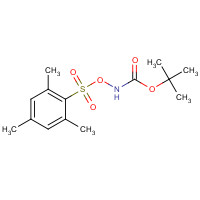 36016-39-4 [(2-methylpropan-2-yl)oxycarbonylamino] 2,4,6-trimethylbenzenesulfonate chemical structure