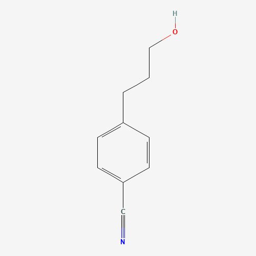 83101-12-6 4-(3-hydroxypropyl)benzonitrile chemical structure