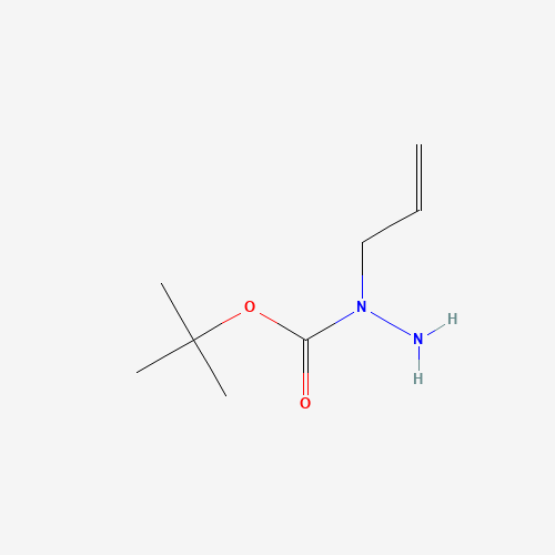 21075-86-5 tert-butyl N-amino-N-prop-2-enylcarbamate chemical structure