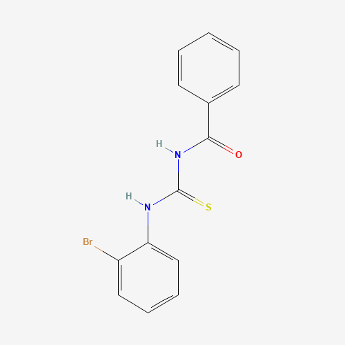 5391-29-7 N-[(2-bromophenyl)carbamothioyl]benzamide chemical structure