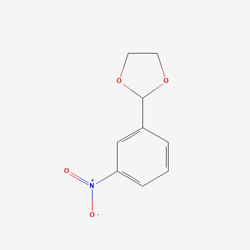 6952-67-6 2-(3-nitrophenyl)-1,3-dioxolane chemical structure