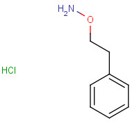 13571-04-5 O-(2-phenylethyl)hydroxylamine hydrochloride chemical structure
