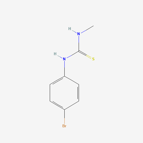 61449-55-6 1-(4-bromophenyl)-3-methylthiourea chemical structure