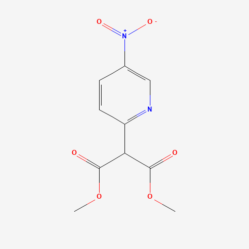 68719-87-9 dimethyl 2-(5-nitropyridin-2-yl)propanedioate chemical structure