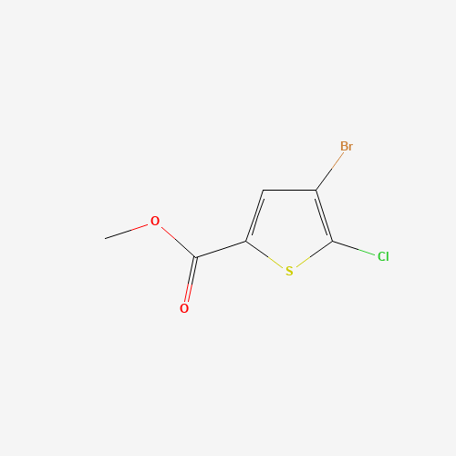 1047630-72-7 Methyl 4-broMo-5-chlorothiophene-2-carboxylate chemical structure