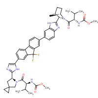 1256388-51-8 Ledipasvir chemical structure