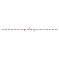 502-52-3 (3-hexadecanoyloxy-2-hydroxypropyl) hexadecanoate chemical structure