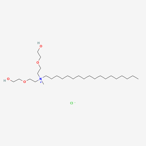 9062-48-0 bis[2-(2-hydroxyethoxy)ethyl]-methyl-octadecylazanium;chloride chemical structure