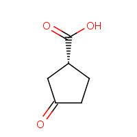 13012-38-9 (1R)-3-oxocyclopentane-1-carboxylic acid chemical structure