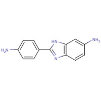 7621-86-5 2-(4-aminophenyl)-3H-benzimidazol-5-amine chemical structure