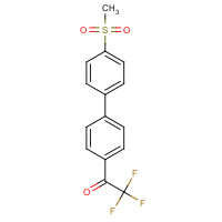 893407-18-6 2,2,2-trifluoro-1-[4-(4-methylsulfonylphenyl)phenyl]ethanone chemical structure