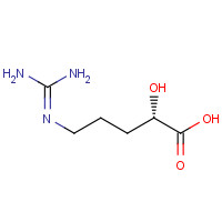 157-07-3 (2S)-5-(diaminomethylideneamino)-2-hydroxypentanoic acid chemical structure