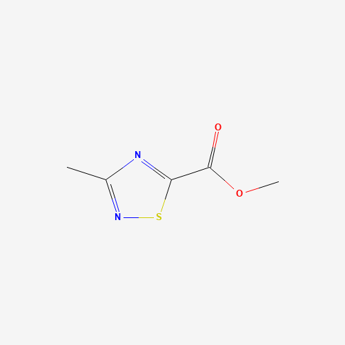 352356-71-9 methyl 3-methyl-1,2,4-thiadiazole-5-carboxylate chemical structure