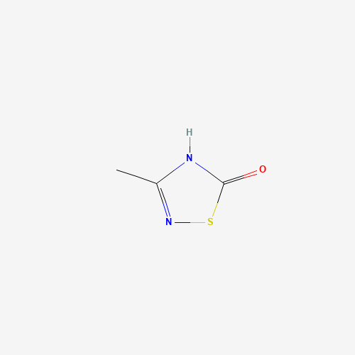 3842-70-4 1,2,4-Thiadiazol-5(2H)-one-, 3-methyl chemical structure