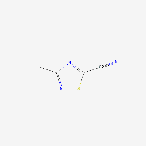 1490714-51-6 1,2,4-Thiadiazole-5carbonitrile-,3-methyl chemical structure