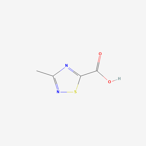 859536-45-1 1,2,4-Thiadiazole-5-carboxylic acid-,3-methyl chemical structure