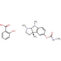 57-64-7 Eserine Salicylate chemical structure